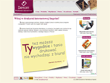 Tablet Screenshot of edrukarnia.pl
